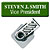 1 X 3 PLASTIC ENGRAVED NAME BADGES WITH SWIVEL BULLDOG BACK