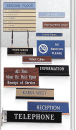 ENGRAVED SIGNS, NAME PLATES &amp; VINYL LETTERING