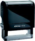 IDEAL 4914 SELF-INKING BANK ENDORSEMENT STAMP